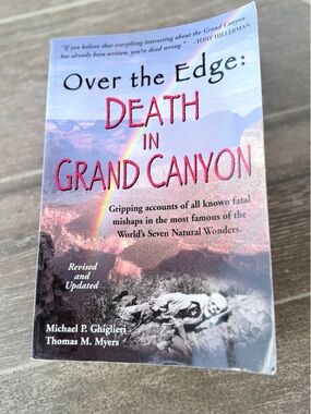 Over the Edge: Death in Grand Canyon - Paperback Book - Multicolor Cover